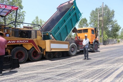 بازدید میدانی مهندس ذاکری سرپرست شهرداری چاف و چمخاله